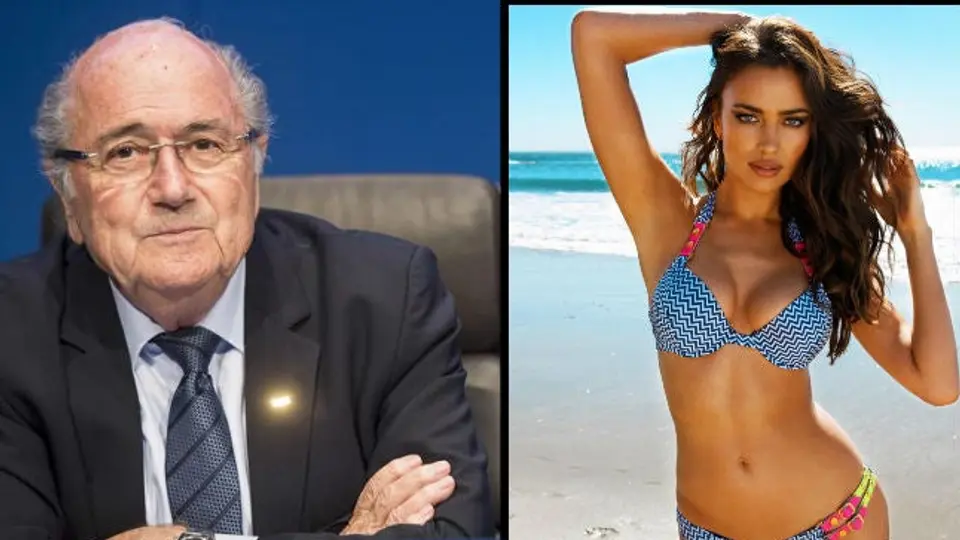 Blatter habría tenido un romance con Irina Shayk