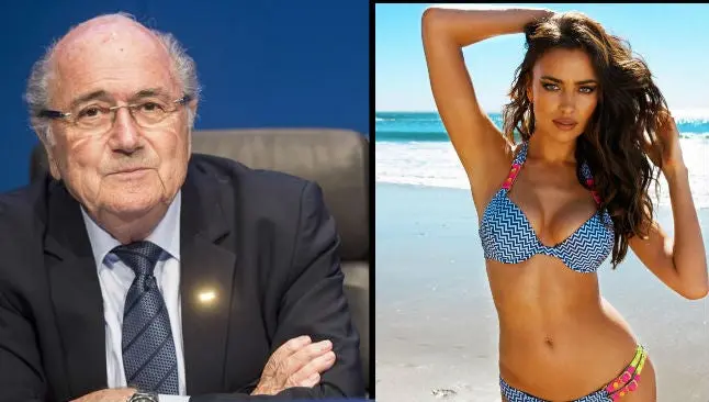 Blatter habría tenido un romance con Irina Shayk