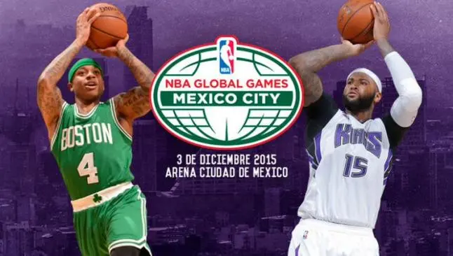 NBA confirma duelo entre Celtics y Sacramento en México