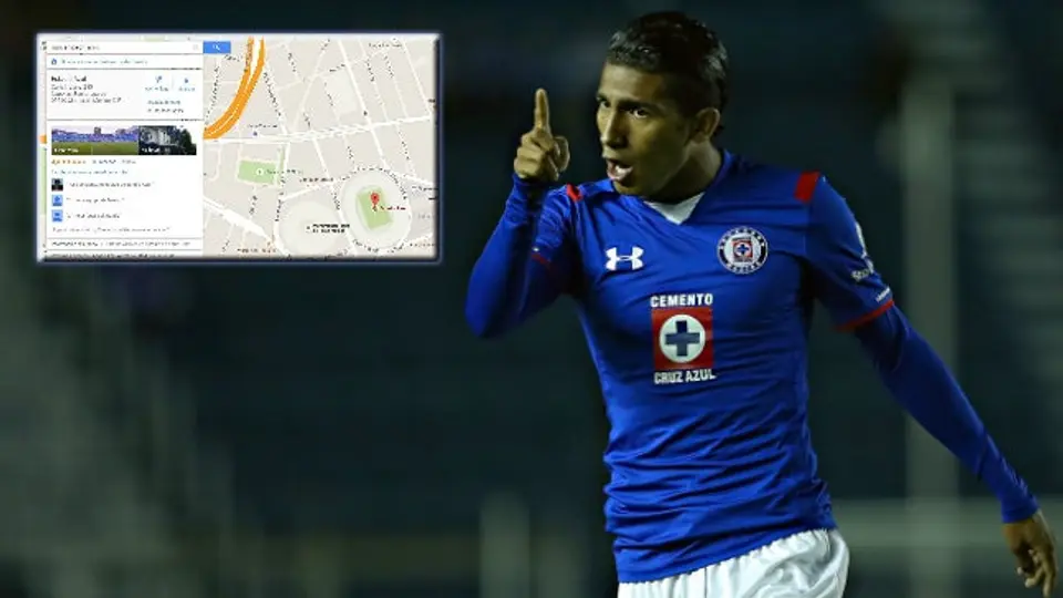 Cruz Azul no se salva del 'trolleo' de Google Maps