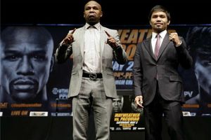 Floyd y Pacquiao, dos formas distintas de llegar a la gran pelea