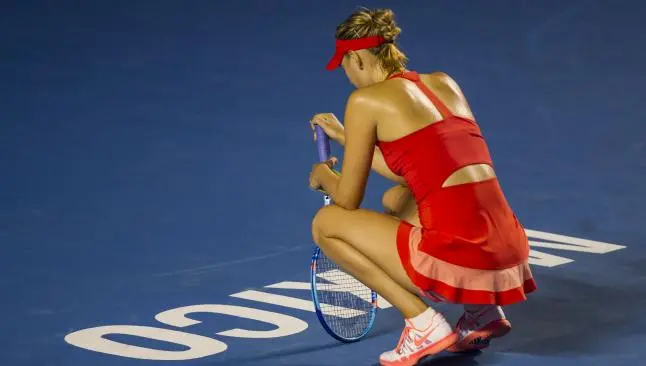 Sharapova se retira del AMT por virus estomacal