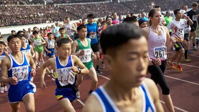 Maratón de Corea del Norte prohíbe extranjeros por temor al ébola