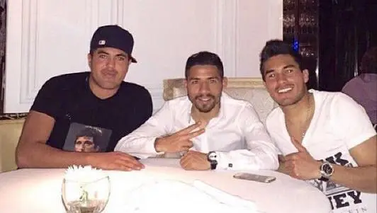 Aquino presume en redes cena con Ulises Dávila