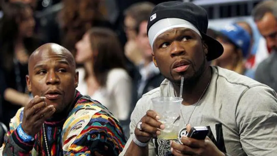 50 Cent apuesta 1,6 mdd a triunfo de Mayweather