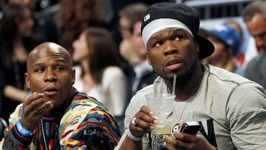 50 Cent apuesta 1,6 mdd a triunfo de Mayweather