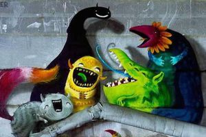 Crean increíbles graffitis en edificios abandonados en Berlín