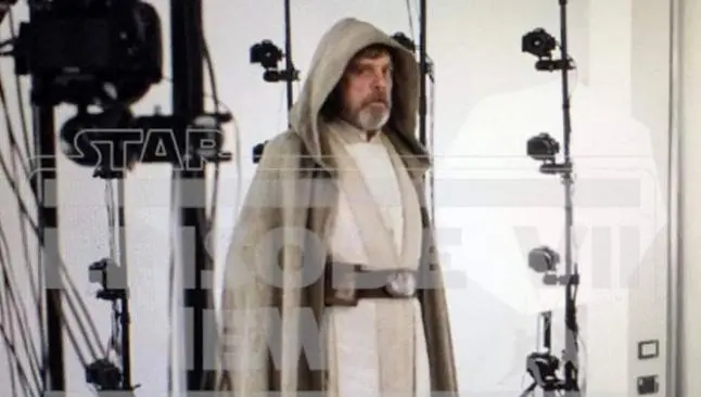 Filtran primer imagen de Mark Hamill como Luke Skywalker