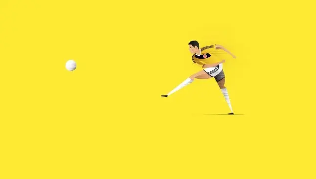 Ilustrador plasma momentos históricos del futbol mundial