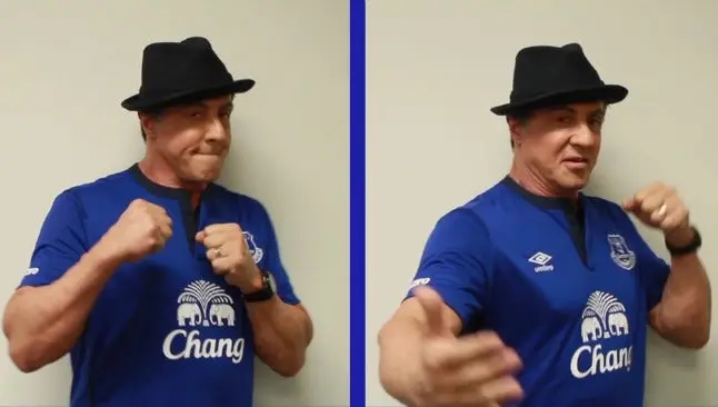 Fans del Everton aparecerán en la nueva película de Rocky