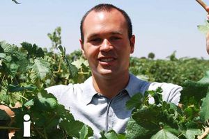 Iniesta abrirá las puertas de su viñedo