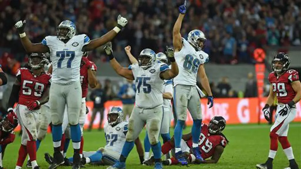 Detroit remonta para vencer a Atlanta en Wembley