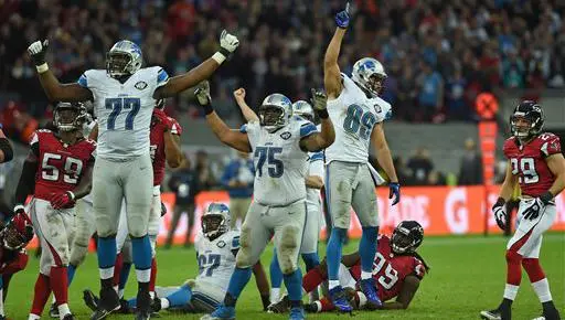 Detroit remonta para vencer a Atlanta en Wembley