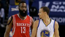 Curry y Harden, una guerra de colosos en la Final del Oeste