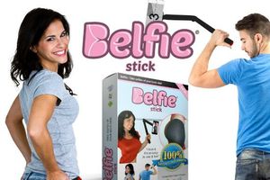 Belfie Stick', aparato para tomarle selfies a tu trasero
