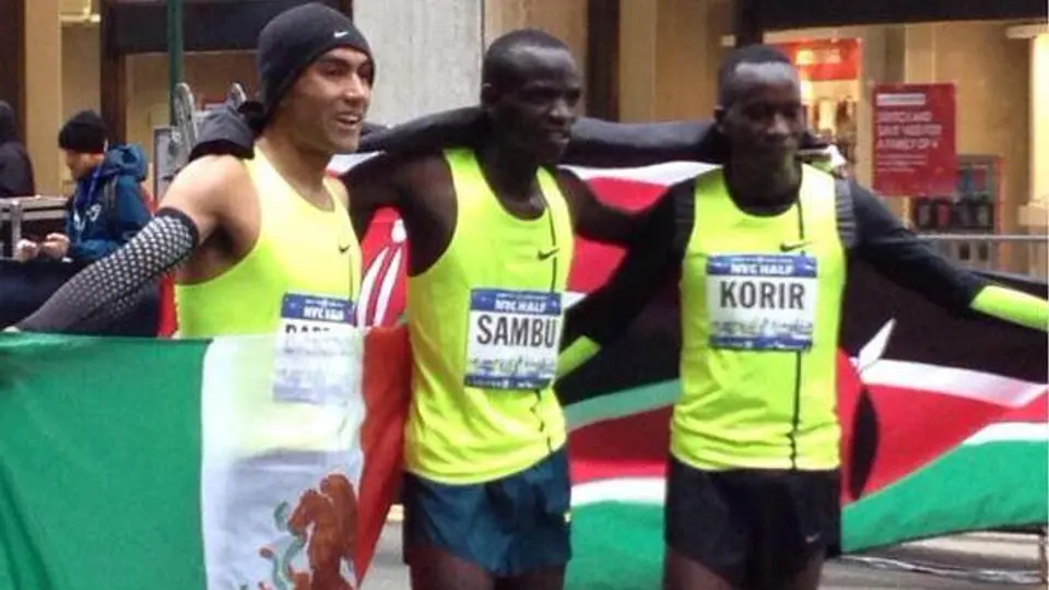 Juan Luis Barrios, tercer puesto en medio Maratón de NY