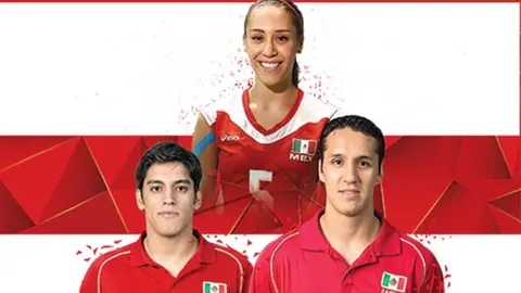 Hermanos mundialistas en voleibol