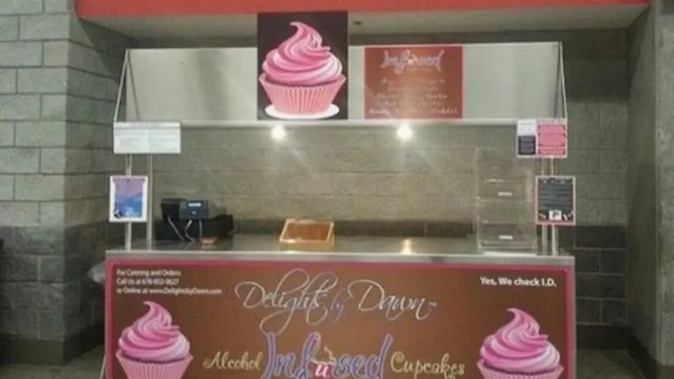 Aficionados de Atlanta podrán ingerir alcohol en pastelillos