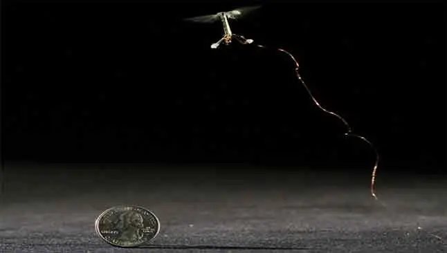 Harvard crea las Robobees, unas abejas mecánicas