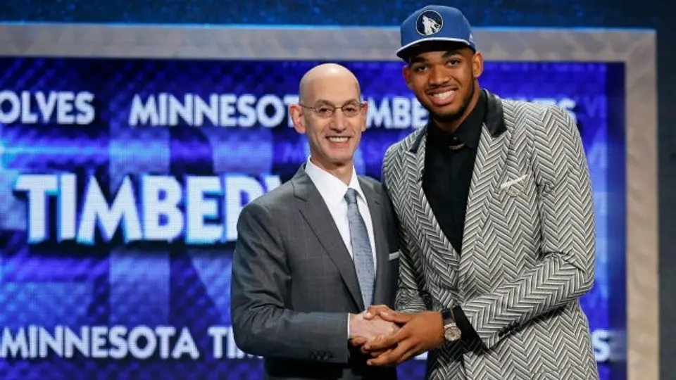 Karl-Anthony Towns, primera selección del Draft de NBA