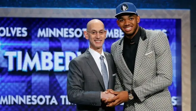 Karl-Anthony Towns, primera selección del Draft de NBA