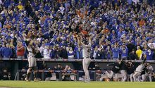 Gigantes, campeones de la Serie Mundial