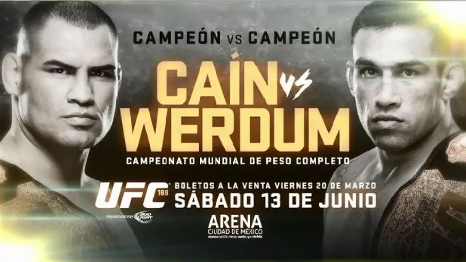 UFC confirma Caín vs. Werdum, en México