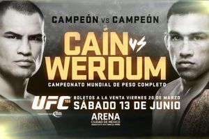 UFC confirma Caín vs. Werdum, en México