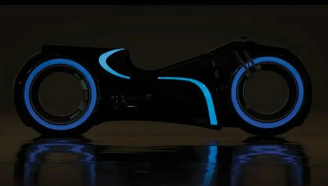 Réplica de la moto de 'Tron: Legacy' será subastada