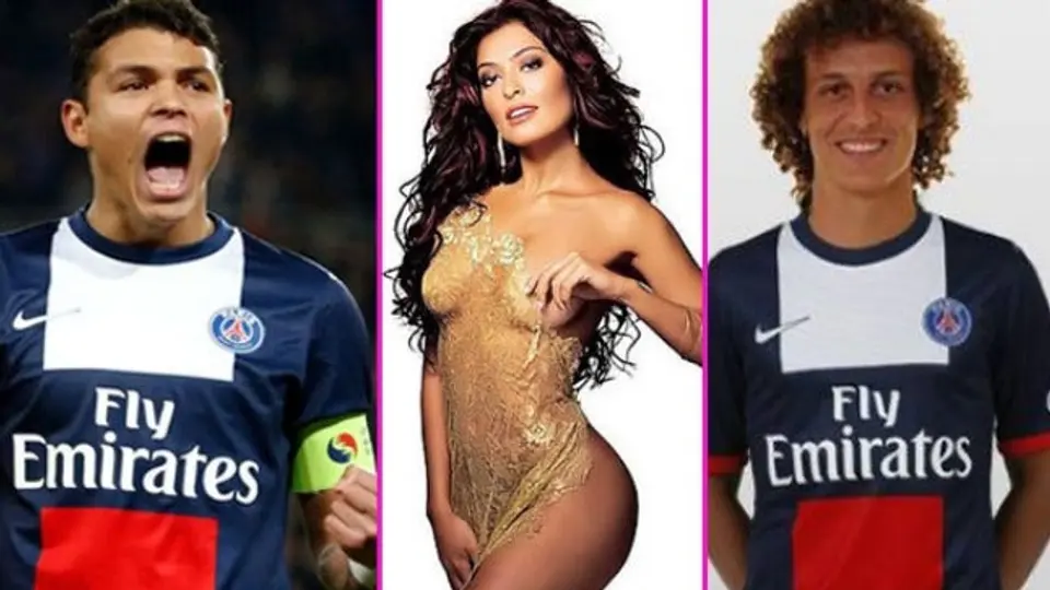 Juliana Paes apoya al PSG en sus vacaciones