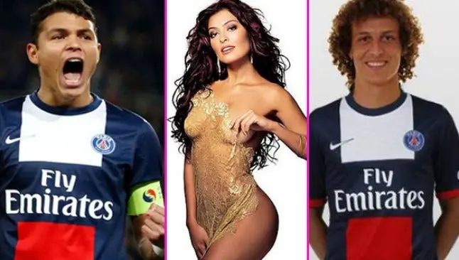 Juliana Paes apoya al PSG en sus vacaciones