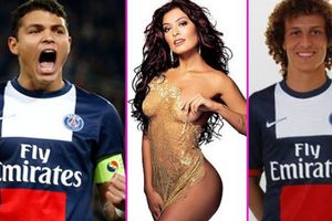 Juliana Paes apoya al PSG en sus vacaciones