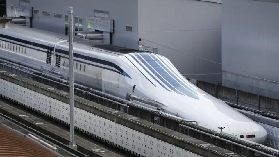 Tren japonés rompe récord de velocidad