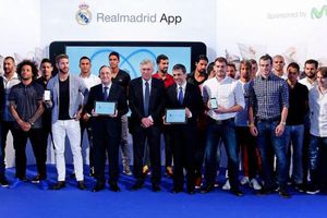 Real Madrid presenta su app en el Santiago Bernabéu