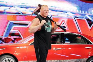 Brock Lesnar acaba con La Autoridad en Raw