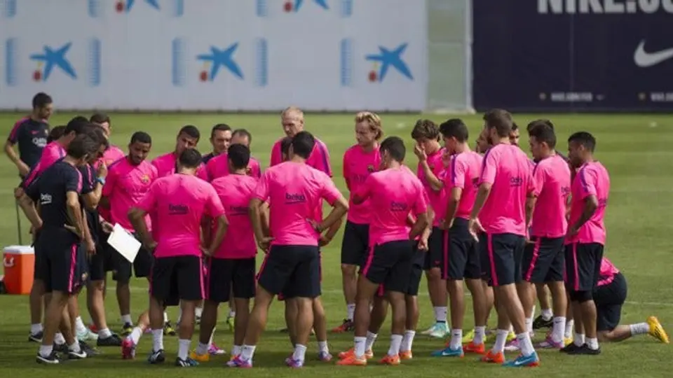 El menú de los jugadores del Barça previo al duelo contra Málaga