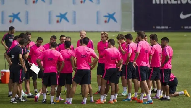 El menú de los jugadores del Barça previo al duelo contra Málaga
