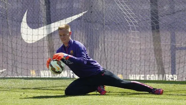 Ter stegen en la práctica blaugrana | EFE
