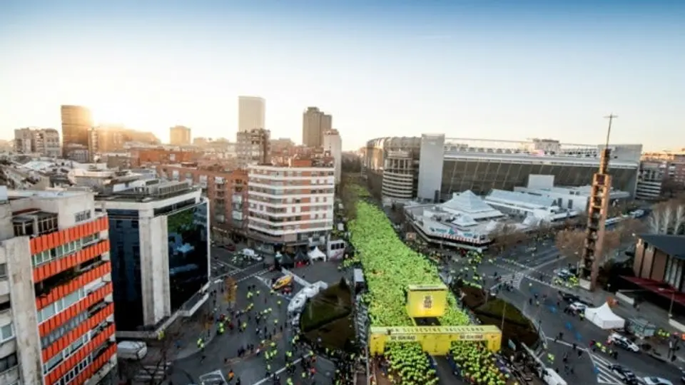 Más de 40 mil corredores despidieron 2014 en carrera San Silvestre Vallecana