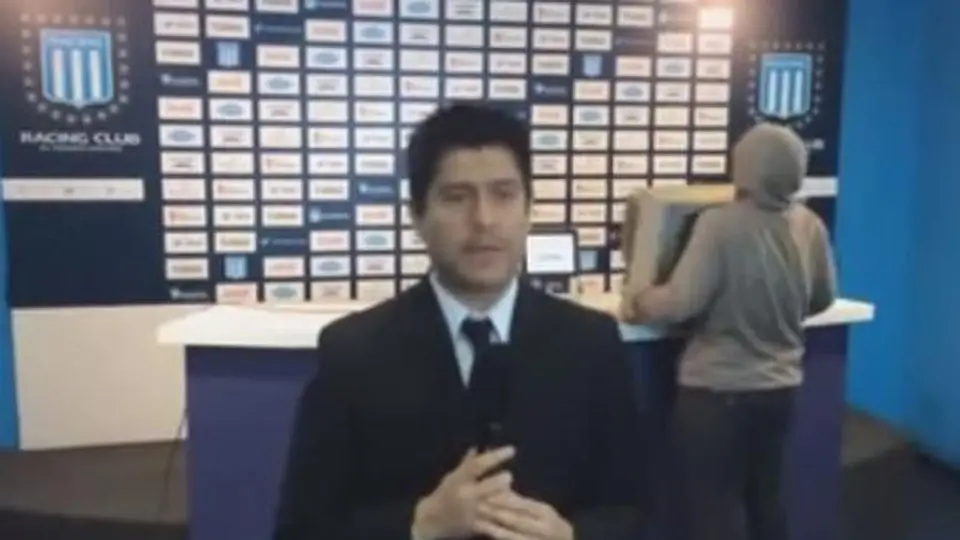 Racing 'calienta' Clásico vs Independiente con parodia de robo