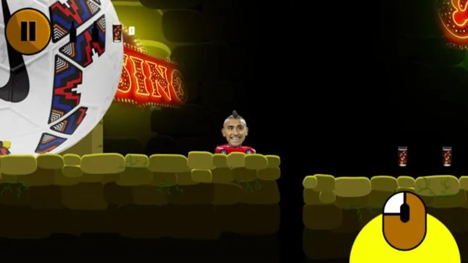 Accidente de Arturo Vidal inspira videojuego