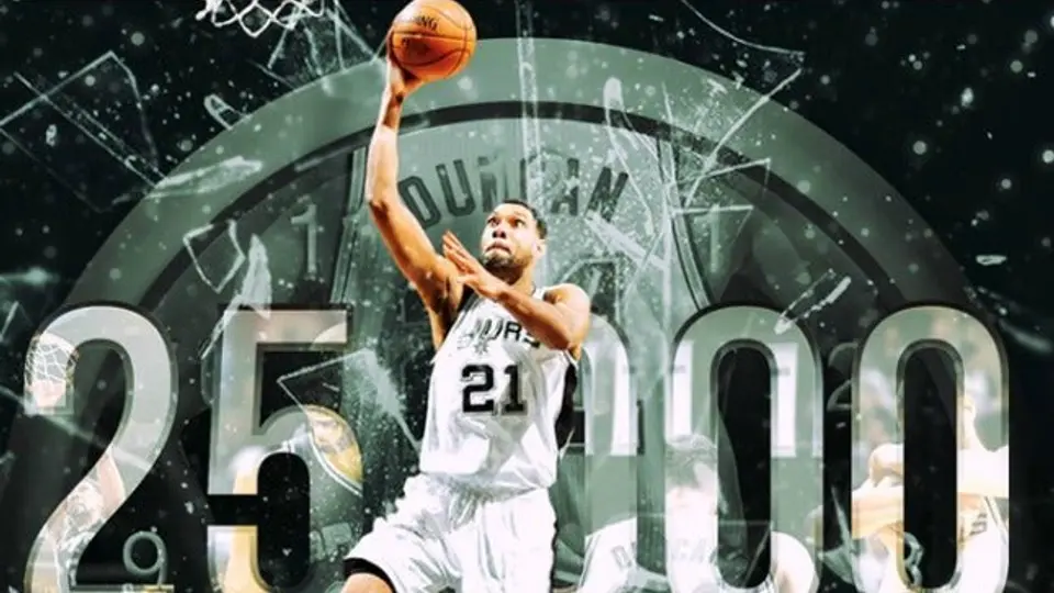 Tim Duncan llega a los 25 mil puntos en la NBA
