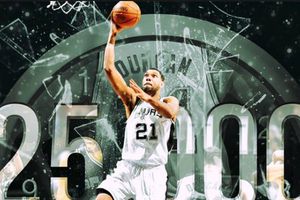Tim Duncan llega a los 25 mil puntos en la NBA