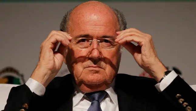Joseph Blatter en evento de la FIFA | AP