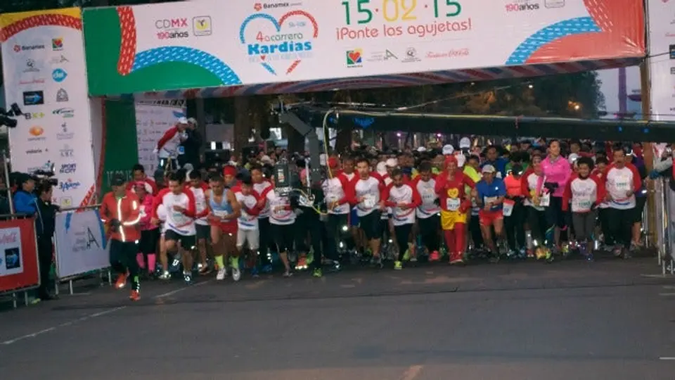 18 mil participantes apoyan causa de la Carrera Kardias