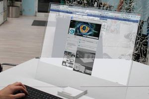 Presentan prototipo de un monitor transparente