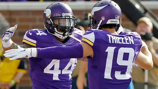 Vikingos impide 'vuelo' de Atlanta
