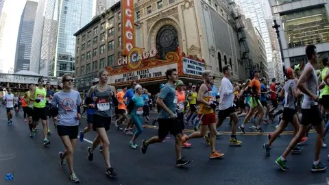 Mejores mexicanos en Maratón de Chicago ocupan lugar 61 y 85