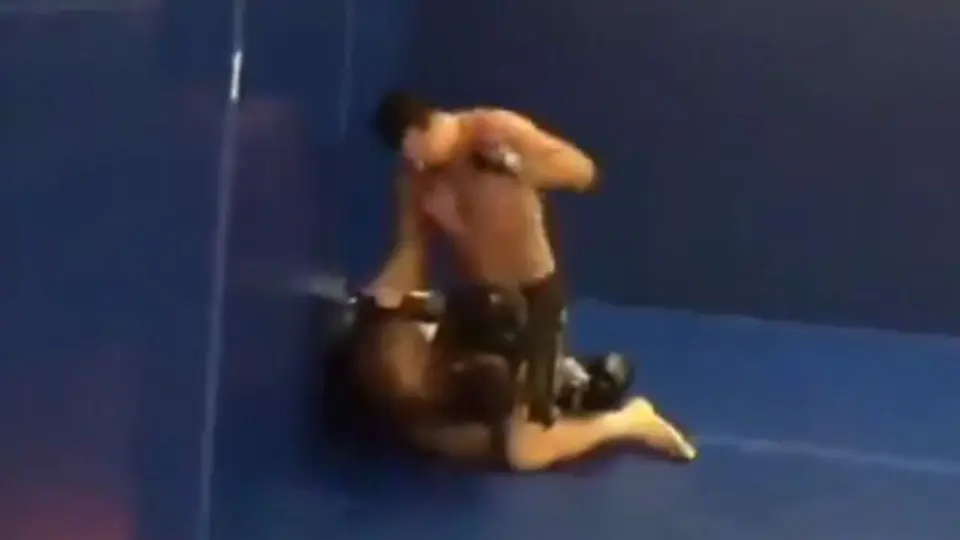 Peleador de MMA golpea a aficionado que lo trolleó