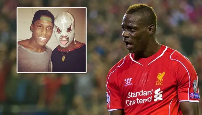Balotelli confunde al Santo con Rey Mysterio